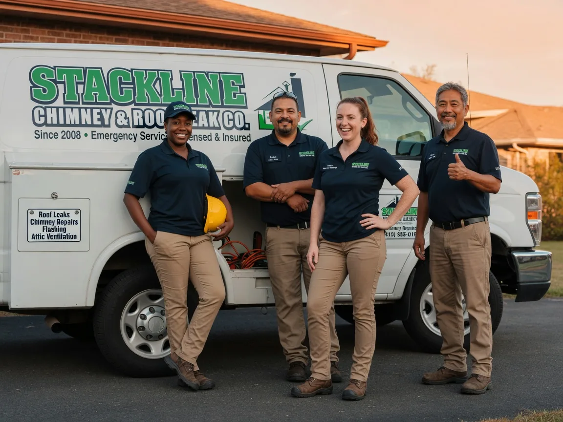 Chimney flashing repair company in Richards, MO
